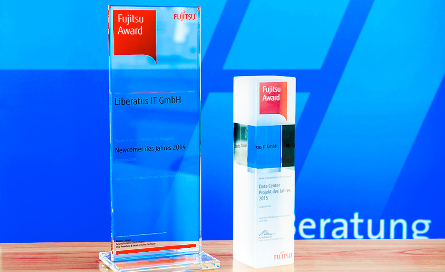 Auszeichnung Fujitsu Award – newcomer des Jahres 2014