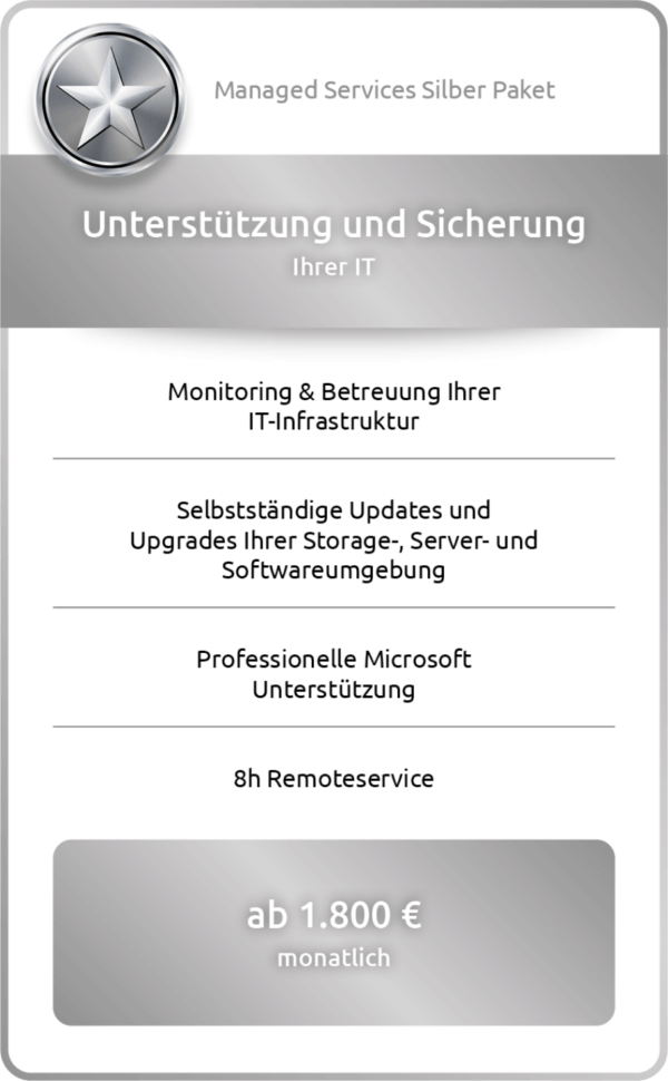 Unterstützung und Sicherung Ihrer IT